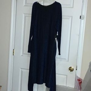 38. Blue sparkle ELOQUII dress NWT size 16